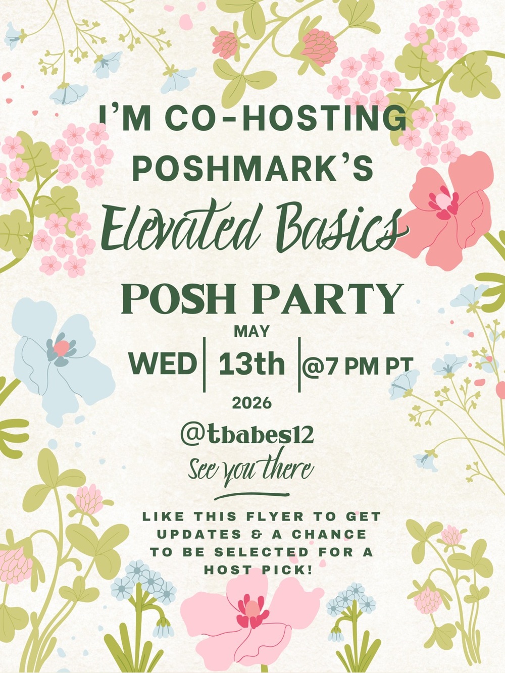 COHOSTING Elevated Basics Posh Party!